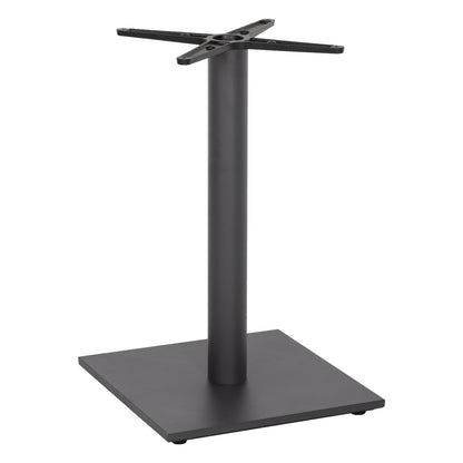Base For Table Hm438.20 Matte Grey Metal With Height Adjusters 45Χ45Χ71.5hcm.