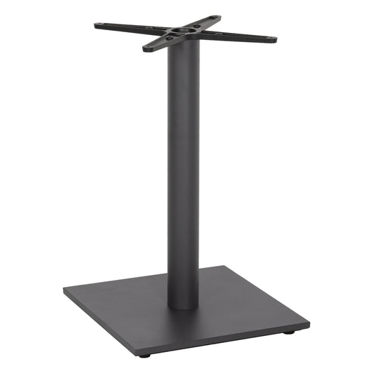 Base For Table Hm438.20 Matte Grey Metal With Height Adjusters 45Χ45Χ71.5hcm.
