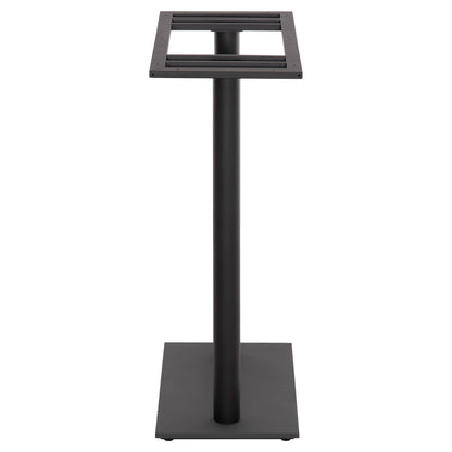 Base For Bar Table Hm480.01 Two Legs-metal In Black Color 80x40x108hcm.