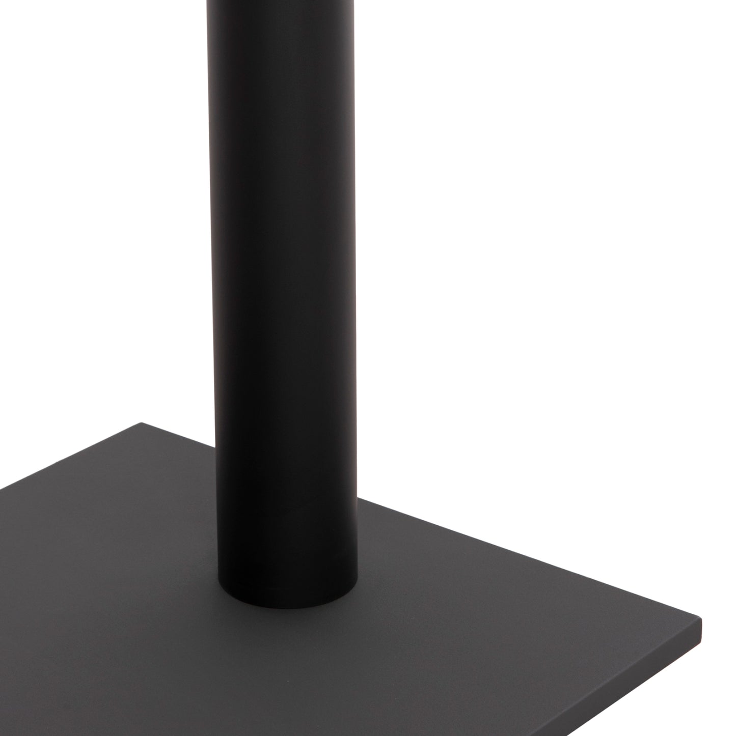 Base For Bar Table Hm480.01 Two Legs-metal In Black Color 80x40x108hcm.