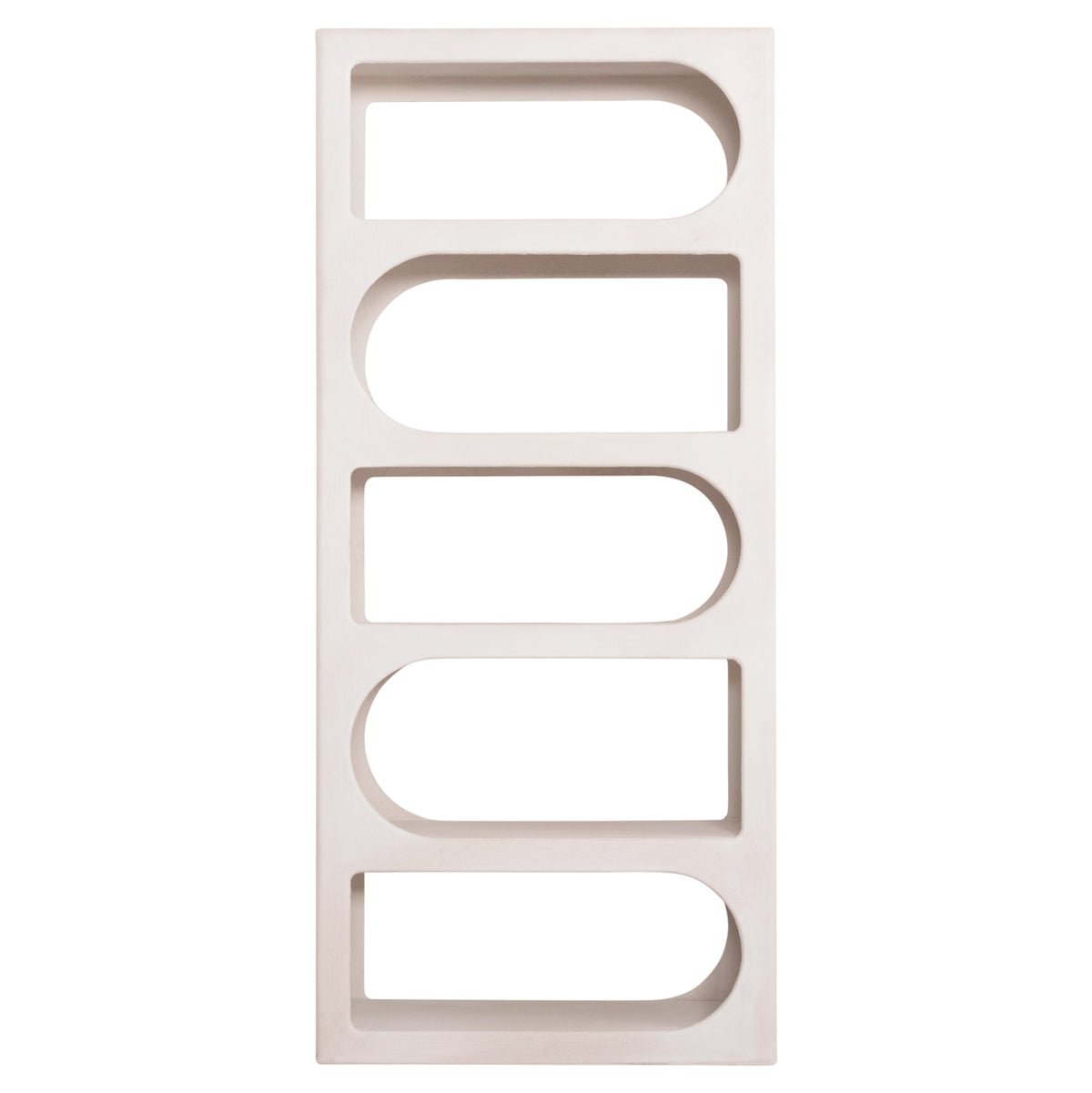 Bookcase Series Santorini Hm18062 Mdf In White Color 80x38x180hcm.