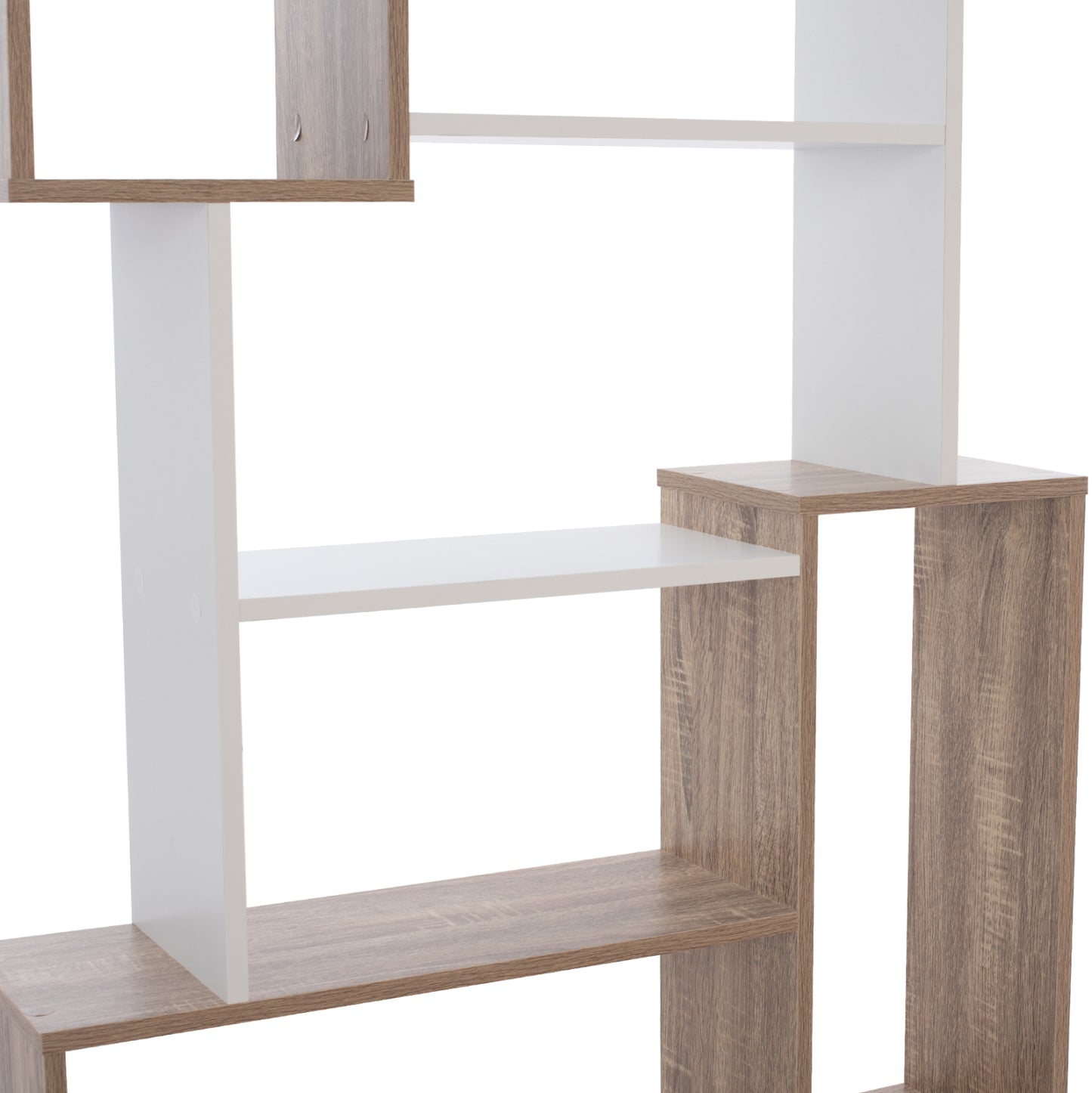 Bookcase  Shay Hm8768.01 85x22x140 White