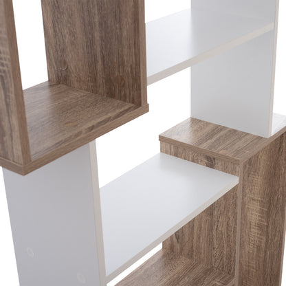Bookcase  Shay Hm8768.01 85x22x140 White