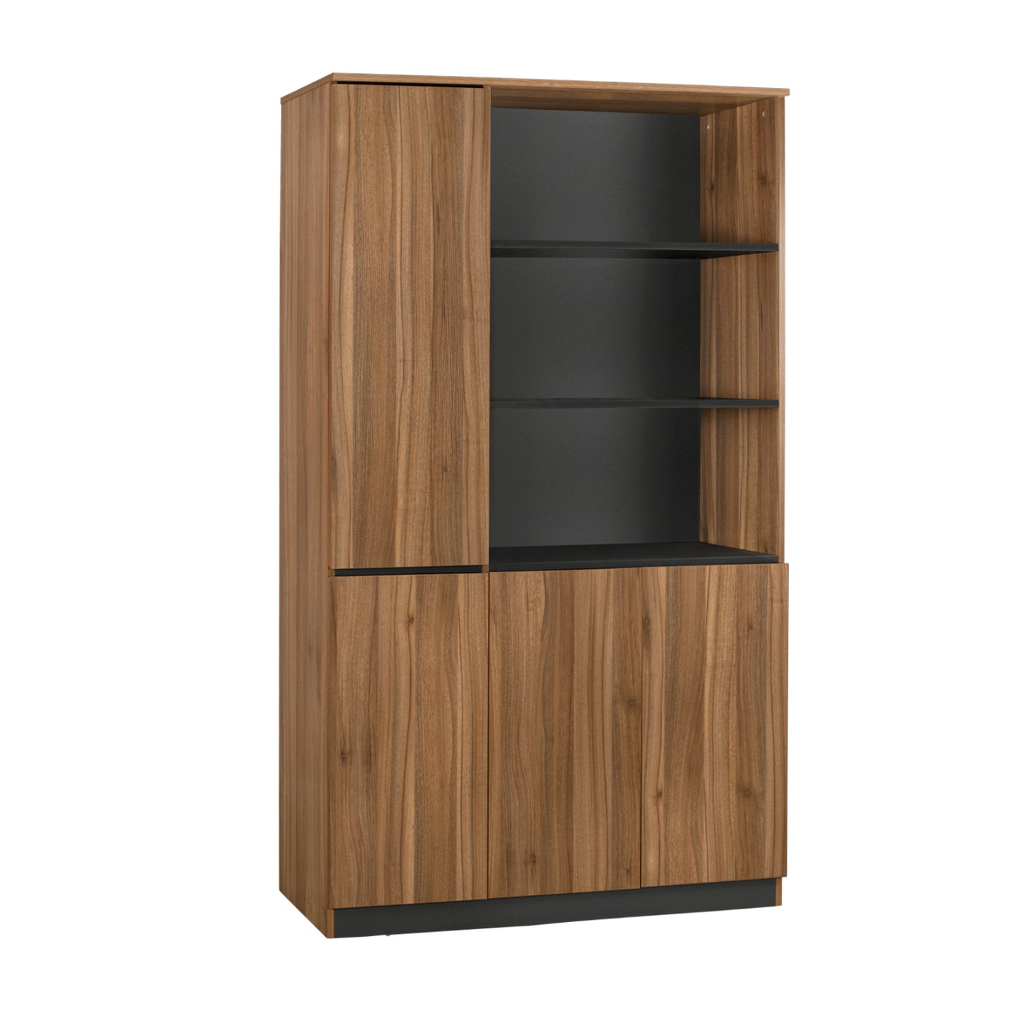 Professional Office Bookcase Supreme 120x40x200Η Hm2353