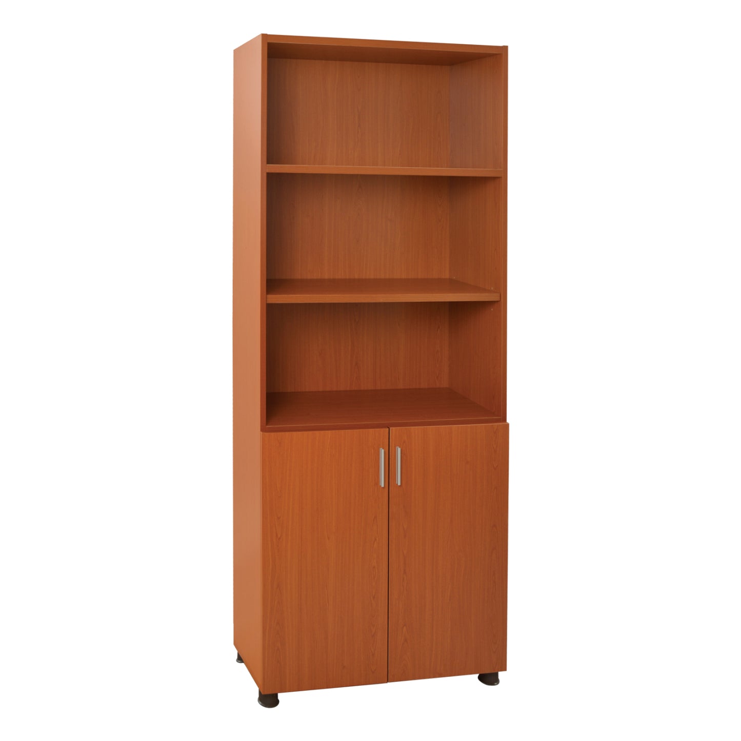 Professional Office Bookcase In Cherry Color Hm2055.13 80x40x190 Cm.