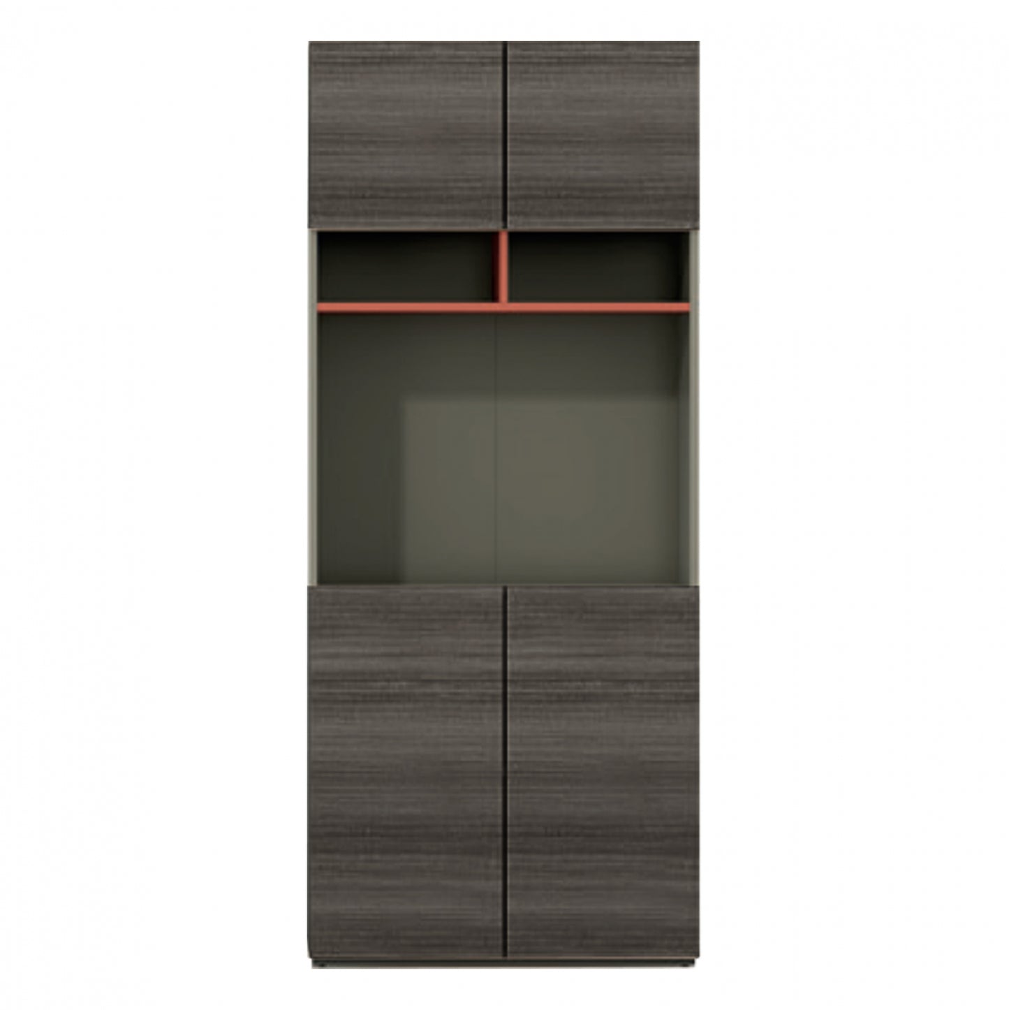 Professional Office Library Lux Series Mocha & Ash Color 80x40x190 Hm2122