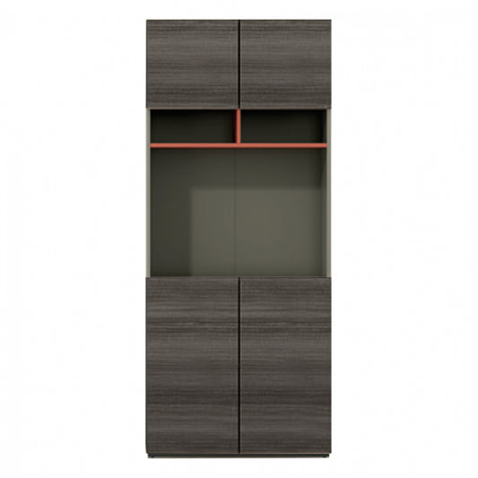 Professional Office Library Lux Series Mocha & Ash Color 80x40x190 Hm2122
