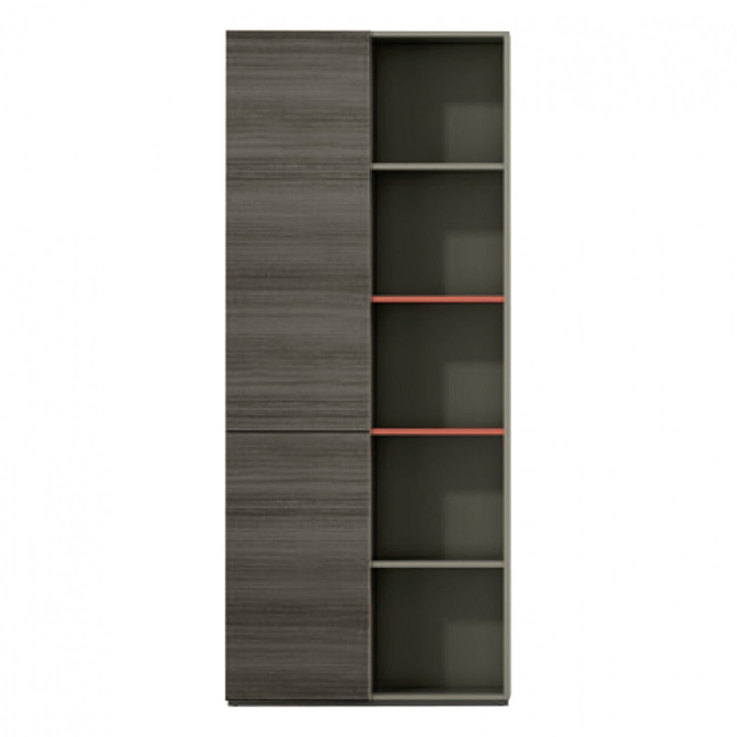 Professional Office Library Lux Series Mocha & Ash Color 80x40x190 Hm2121