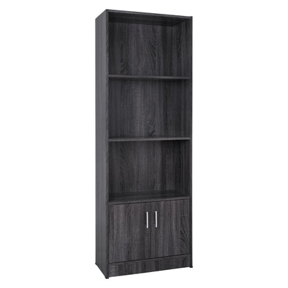 Melamine Bookcase Hm2269.01 Grey Color 60x30x174