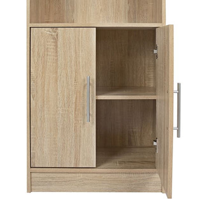 Melamine Bookcase Ensley Hm2027.02 Sonama 60x30x180