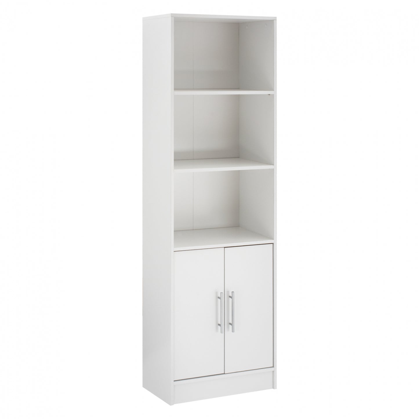 Bookcase From Melamine Ensley Hm2027.05 White Color 60x30x180cm