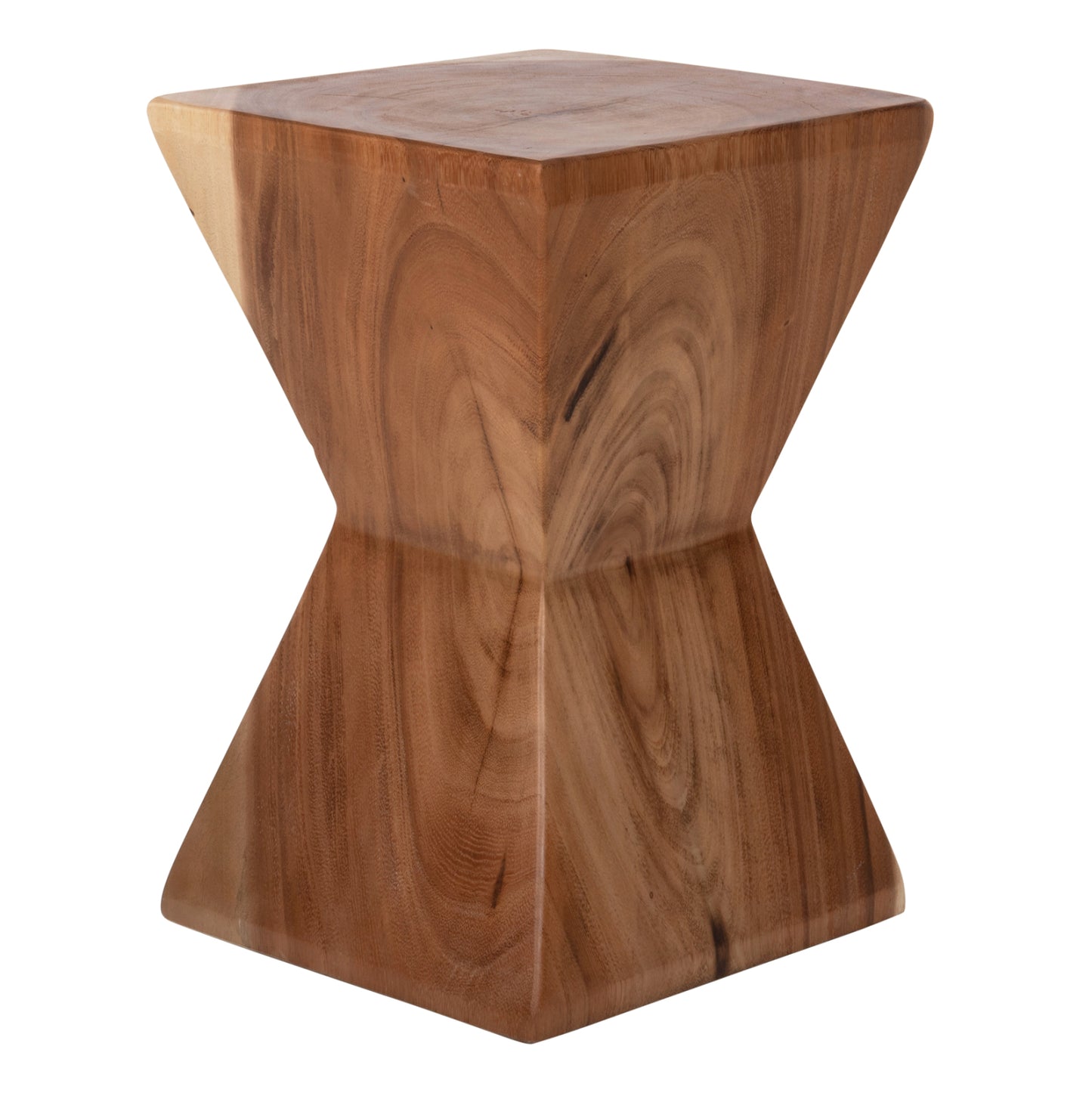 Side Stool Anvil Hm9756 Suar Wood In Natural  30x30x46hcm.