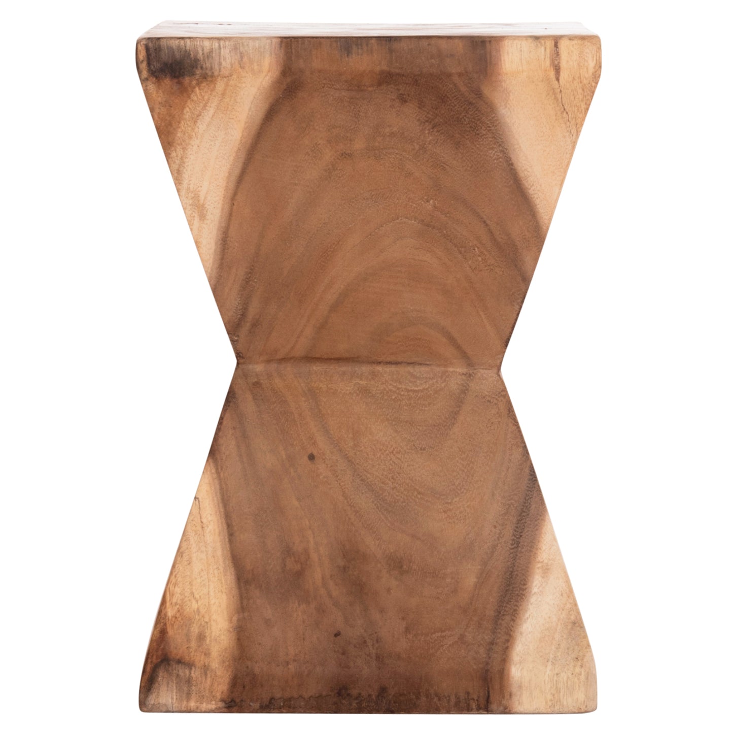 Side Stool Anvil Hm9756.11 Suar Wood In Natural 31x31x45hcm.
