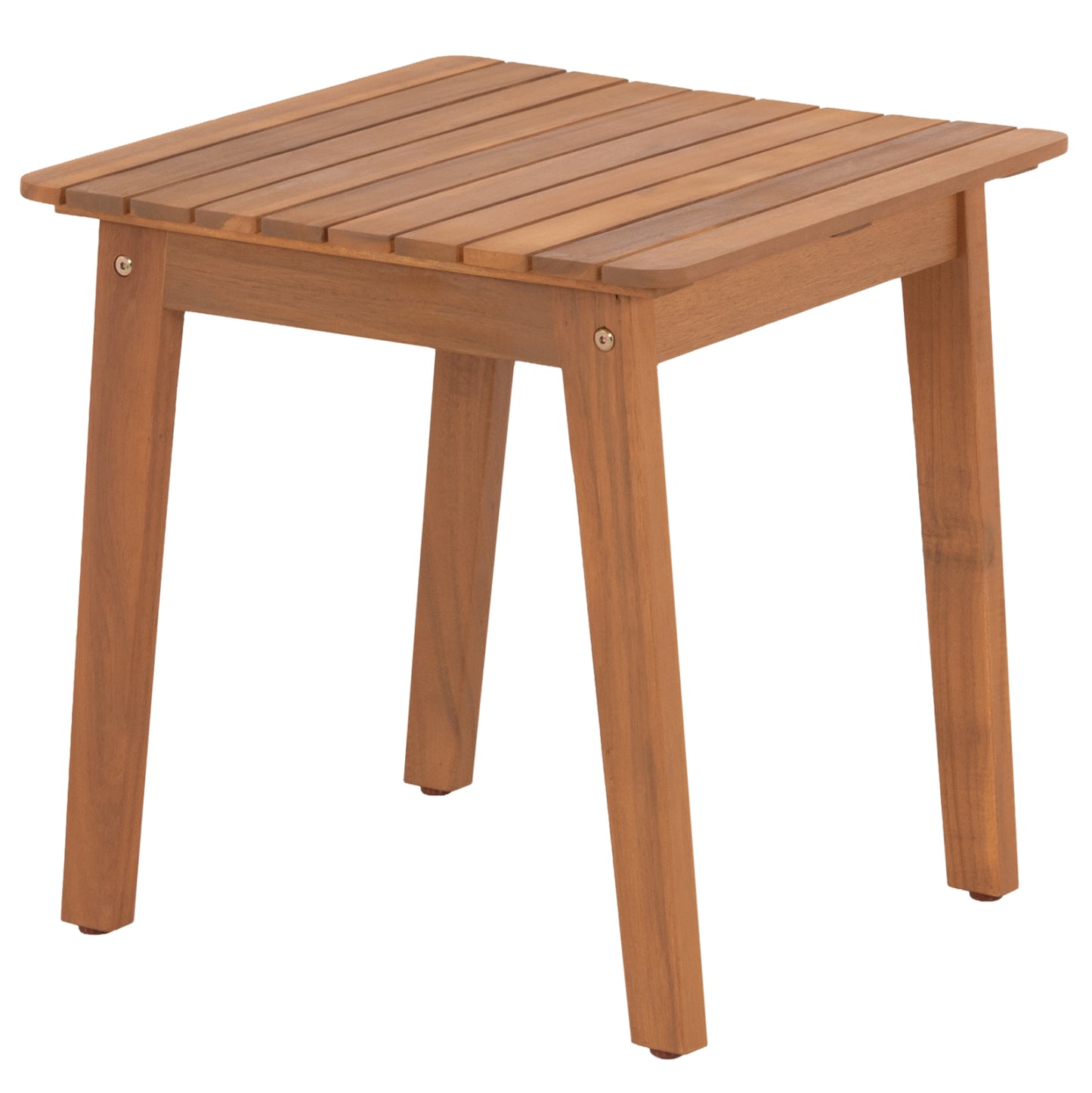 Outdoor Side Table Terrix ΗΜ6523 Acacia Wood In Natural 45x45x45hcm