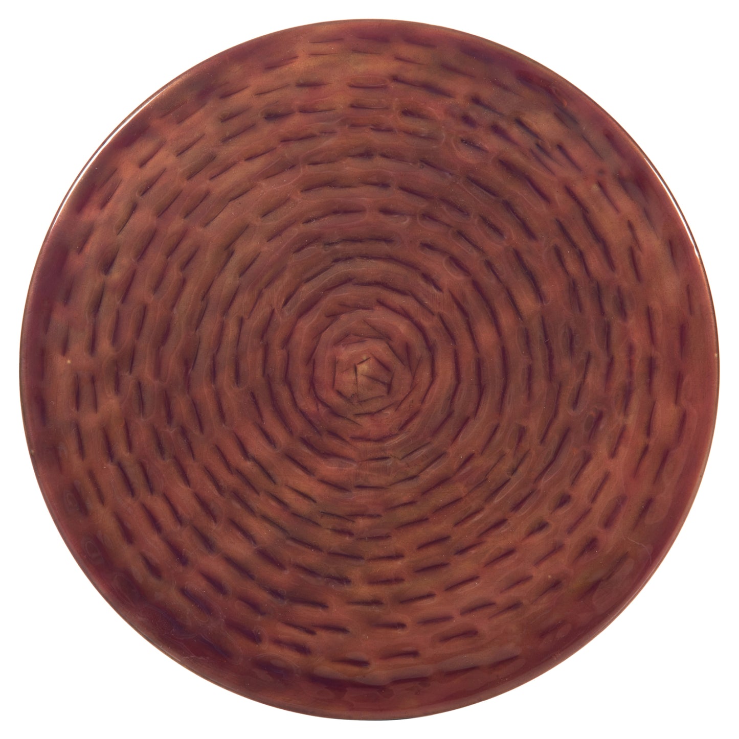Side Table Bombay Hm4251.06 Metal In Copper Shades Φ25,5x51,5hcm.