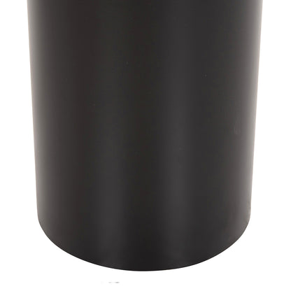 Side Table Round Cutty Hm9723 Metal In Black & Antique Brass Φ51Χ55,5hcm.