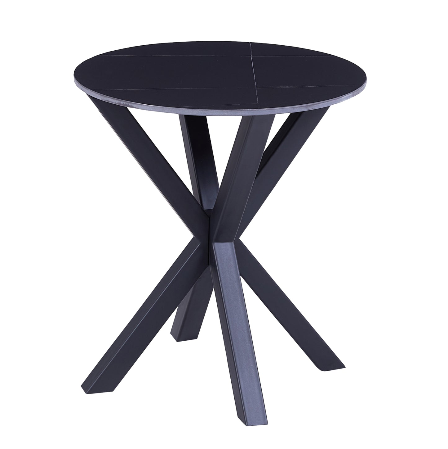 Noir Side Table - Dia50x55cm
