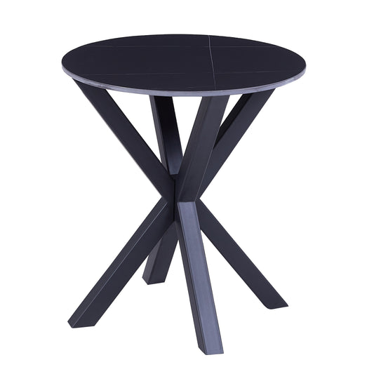 Noir Side Table - Dia50x55cm