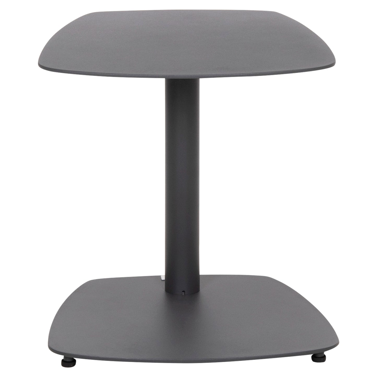 Sunbed Side Table Caret Hm6563.01 Aluminum In Grey 40x39x42hcm.