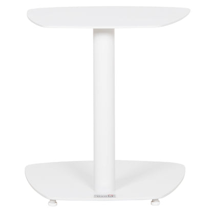 Sunbed Side Table Caret Hm6563.02 Aluminum In White 40x39x42hcm.