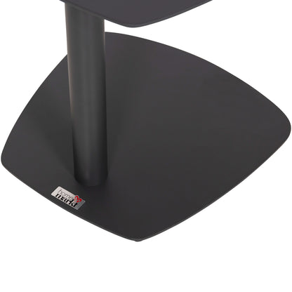 Sunbed Side Table Caret Hm6563.01 Aluminum In Grey 40x39x42hcm.