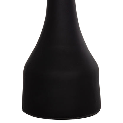 Lamp Table Round Torg Hm18170.01 Fiber Cement Black Φ41x62hcm.