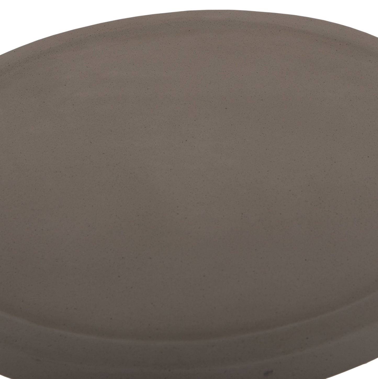 Lamp Table Round Torg Hm18170.03 Fiber Cement Grey Φ41x62hcm.