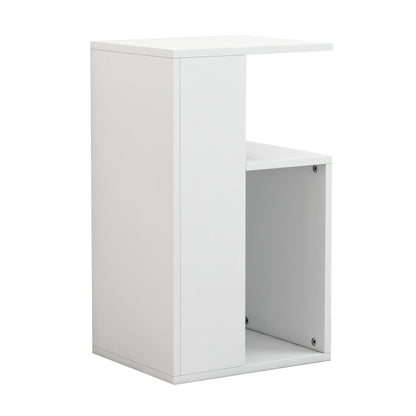 Side Table Dawn Melamine White 35x29,5x60hcm.hm8880.11