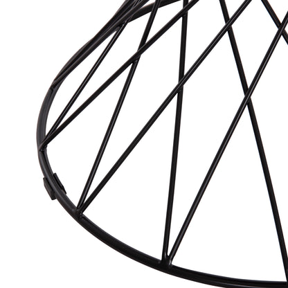 Side Table Keon Hm18038.03 Mdf Top In Sonama-metal Base Φ45x50hcm.