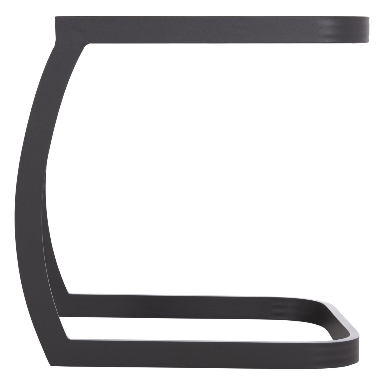 Sunbed Side Table Rickon Hm6324.01 Aluminum In Grey Color 45x48x49.5hcm.