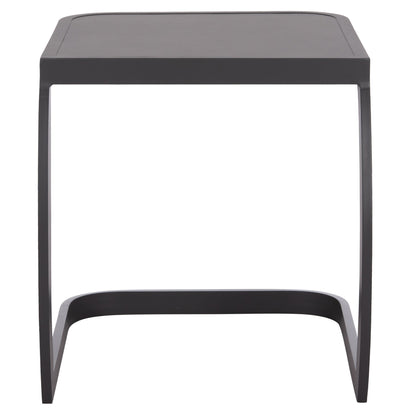 Sunbed Side Table Rickon Hm6324.01 Aluminum In Grey Color 45x48x49.5hcm.