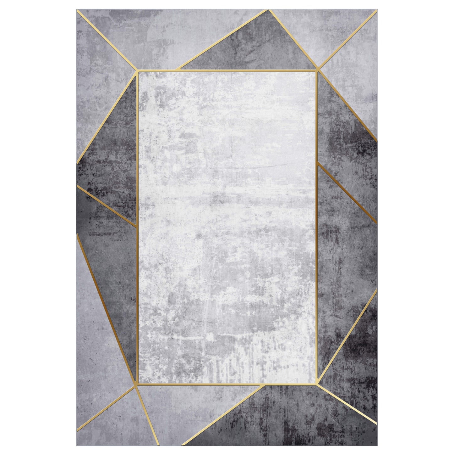 Hm7676.23 80x150cm, Grey-white Carpet, Josiane