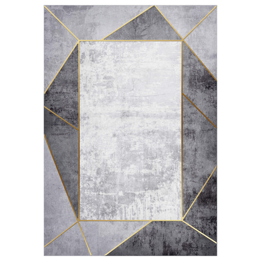 Hm7676.23 80x150cm, Grey-white Carpet, Josiane