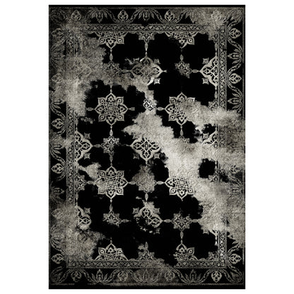 Josiane, Black Area Rug, Hm7676.17 80x150cm