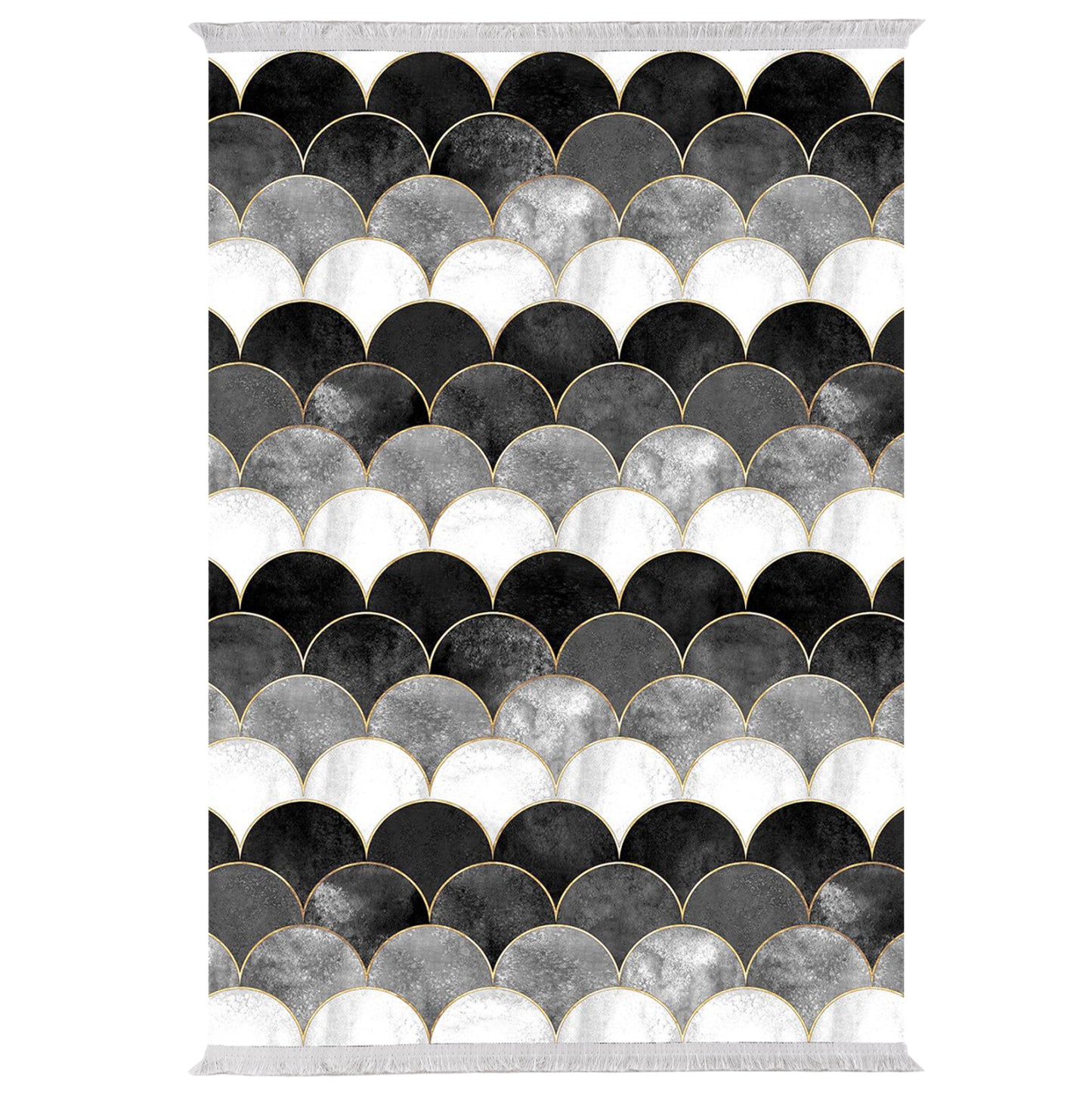 Living Room Carpet With Fringes Josiane Hm7677.33 120x170