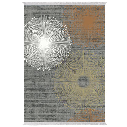 Living Room With Fringes Josiane Hm7675.44 Multicolor 160x230