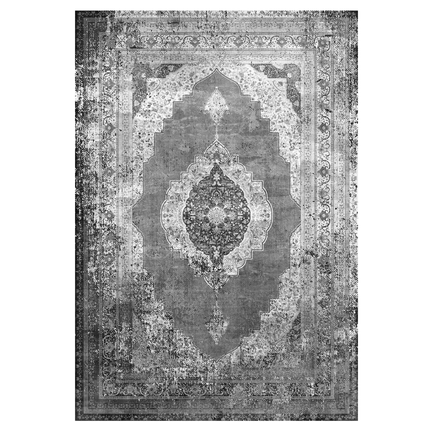 Hm7675.07,160x230cm,josiane Carpet,grey,vintage, Fringes