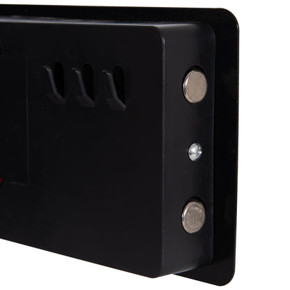 Safe Mini (strongbox) With Key Lock And Number Combination Talis Hm6640 Steel In Black 23x17x17hcm.