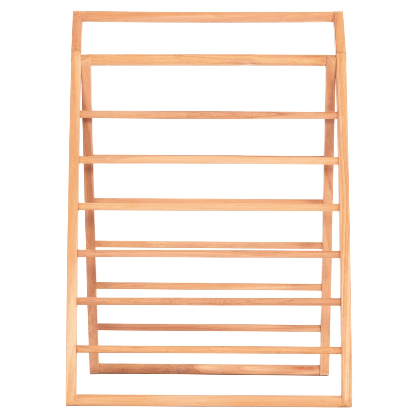Decorative Floor Hanger Metic Hm18139 Teak Wood In Natural 70x70x102.5hcm.