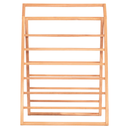 Decorative Floor Hanger Metic Hm18139 Teak Wood In Natural 70x70x102.5hcm.