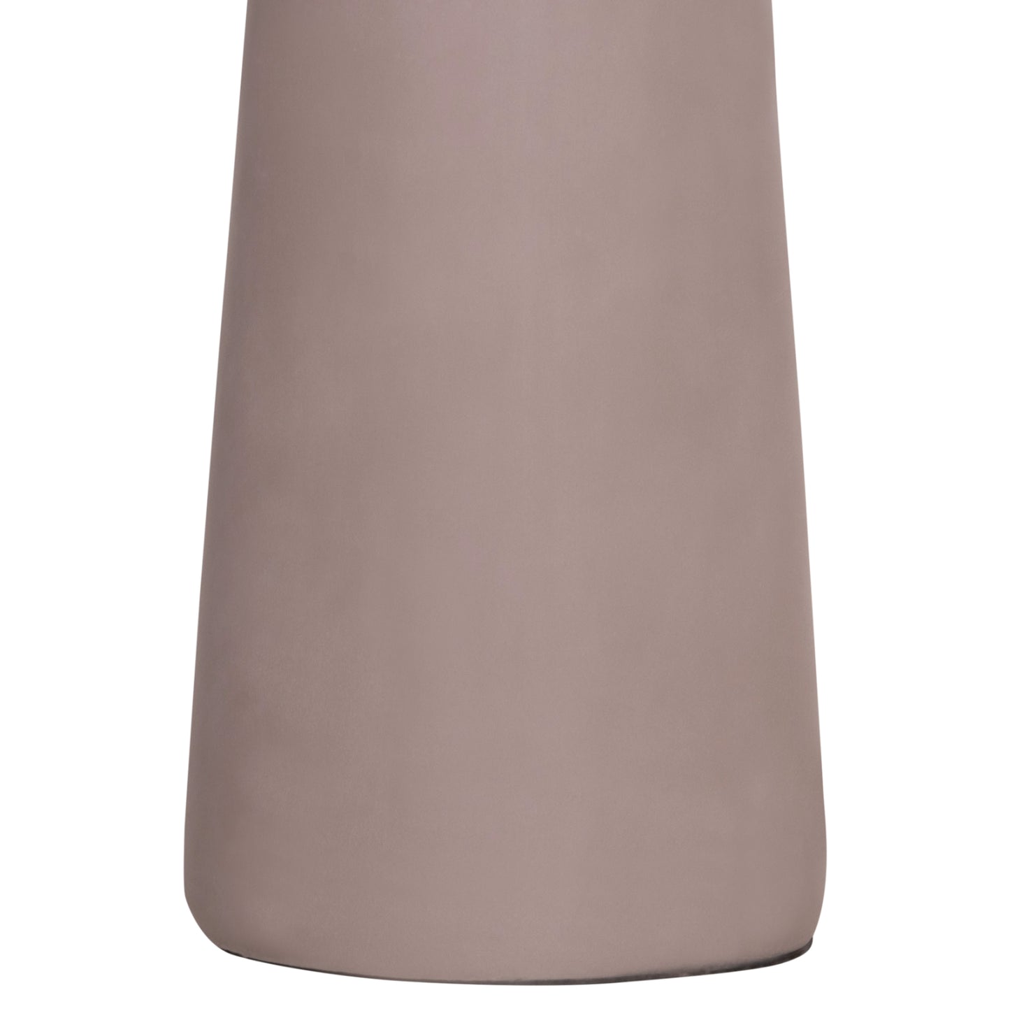Decorative Floor Vase Nebula Hm4660.05l Fiber Cement In Taupe--teak Wood Φ45x172hcm.