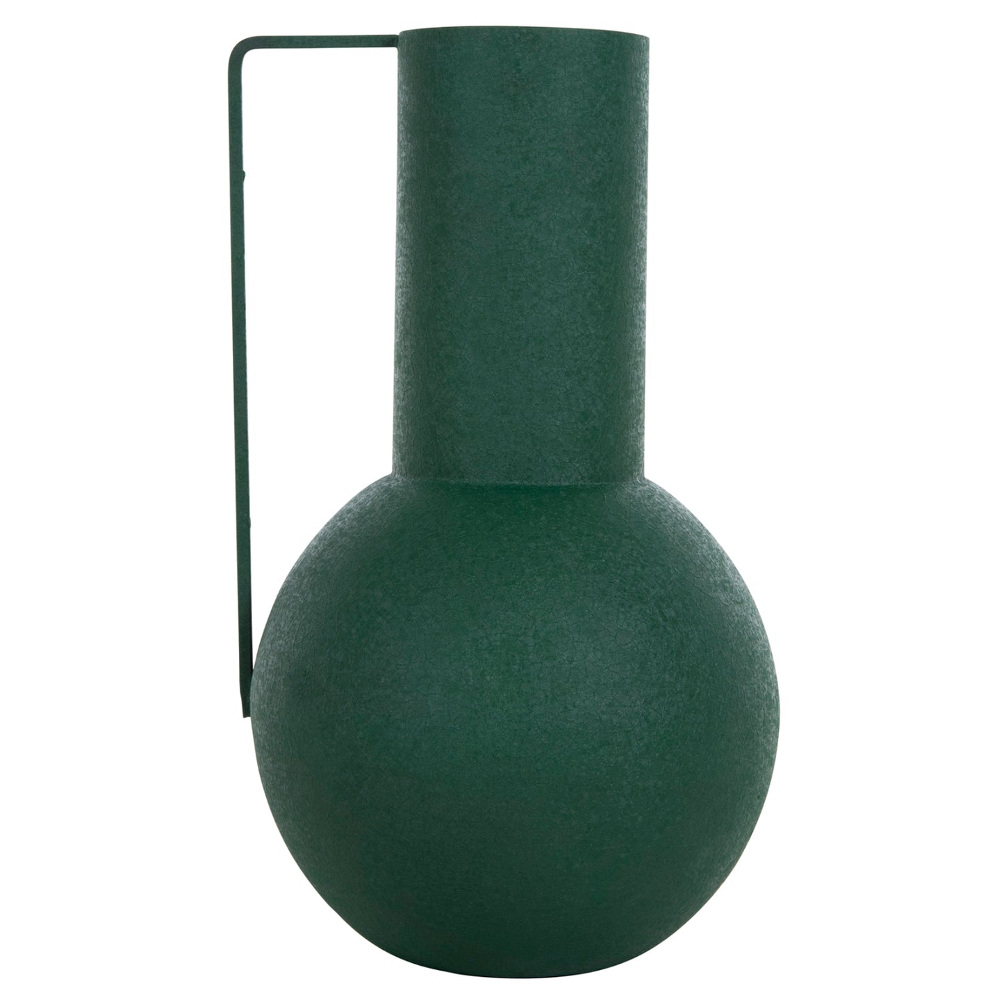 Decorative Vase Flagon Hm4260.03 Metal In Green Φ26x45hcm.