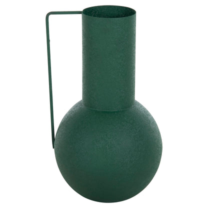 Decorative Vase Flagon Hm4260.03 Metal In Green Φ26x45hcm.