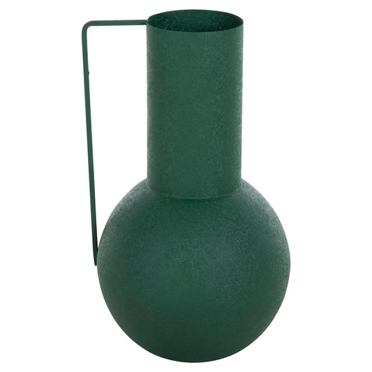 Decorative Vase Flagon Hm4260.03 Metal In Green Φ26x45hcm.