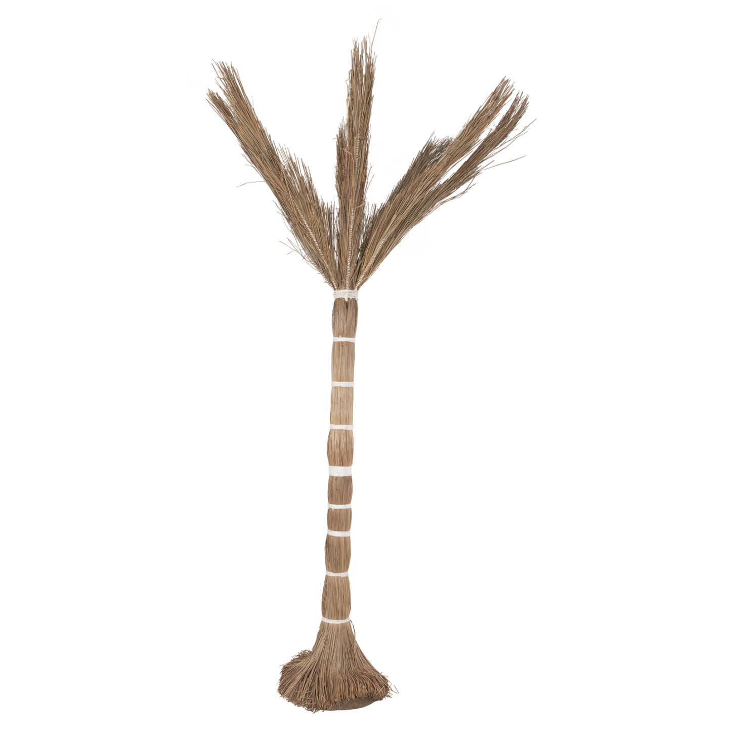 Decorative Tree Tropic Hm4324 Coconut-style Made Of Mendong Grass 280hcm.