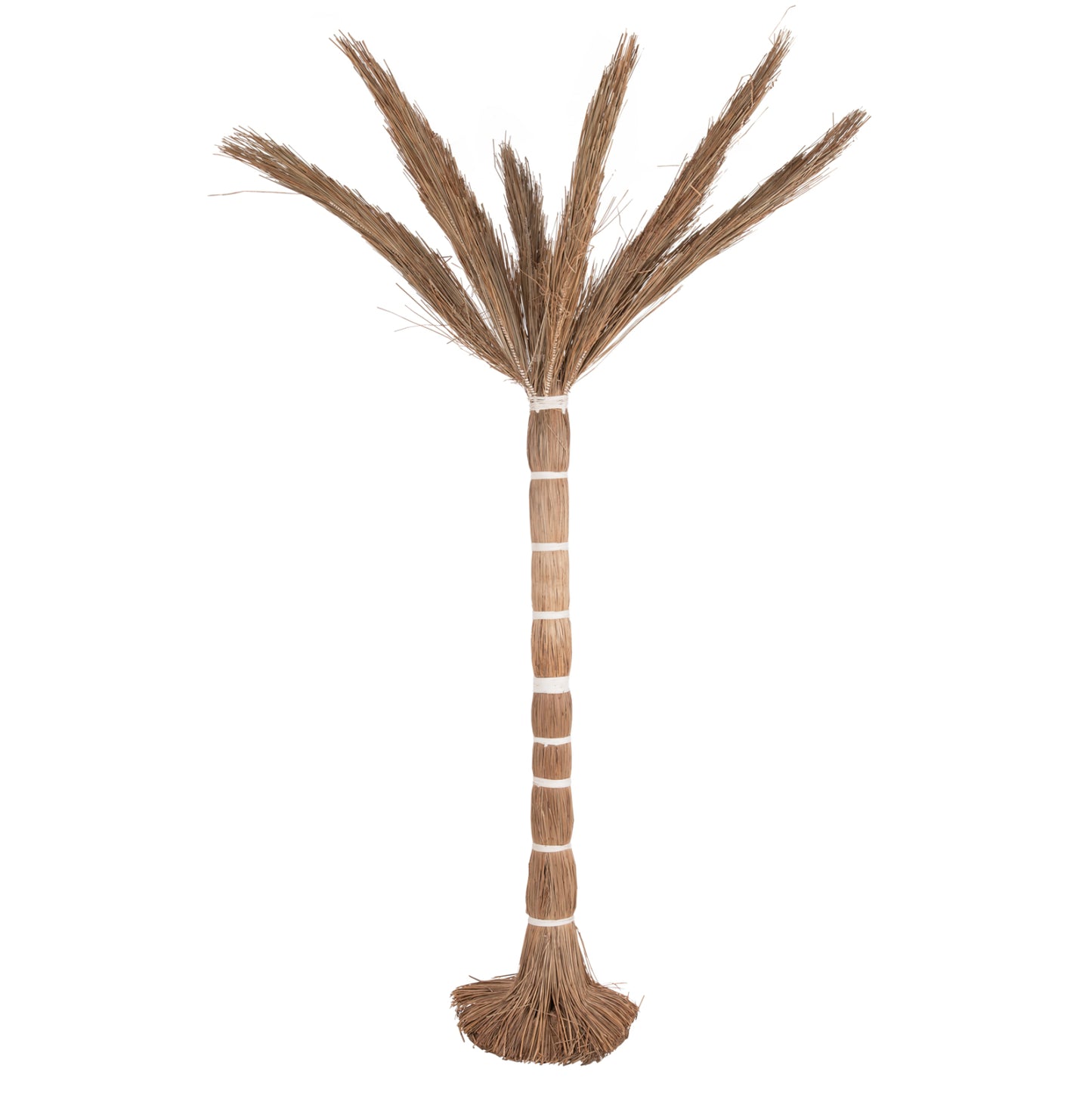 Decorative Tree Tropic Hm4324 Coconut-style Made Of Mendong Grass 280hcm.