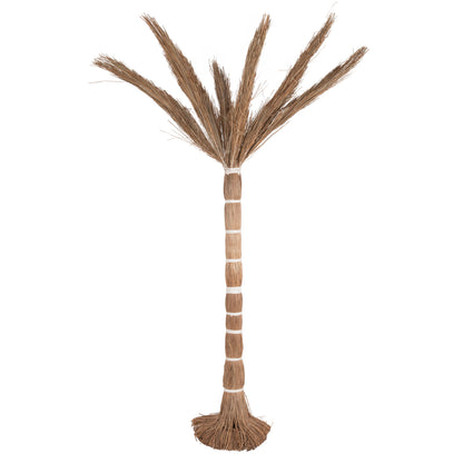 Decorative Tree Tropic Hm4324 Coconut-style Made Of Mendong Grass 280hcm.