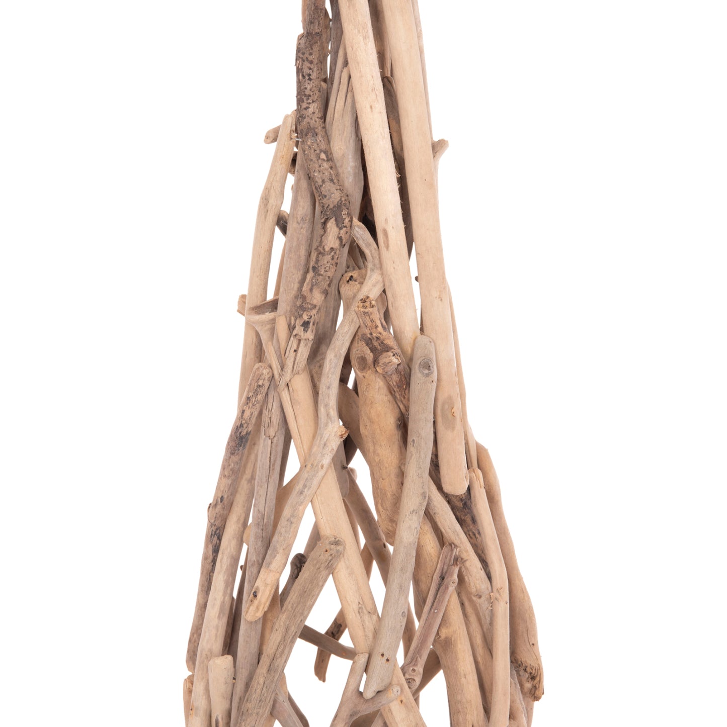 Decorative Floor Standing Lamp Flamer Hm4439 Driftwood In Natural 30x30x179hcm.