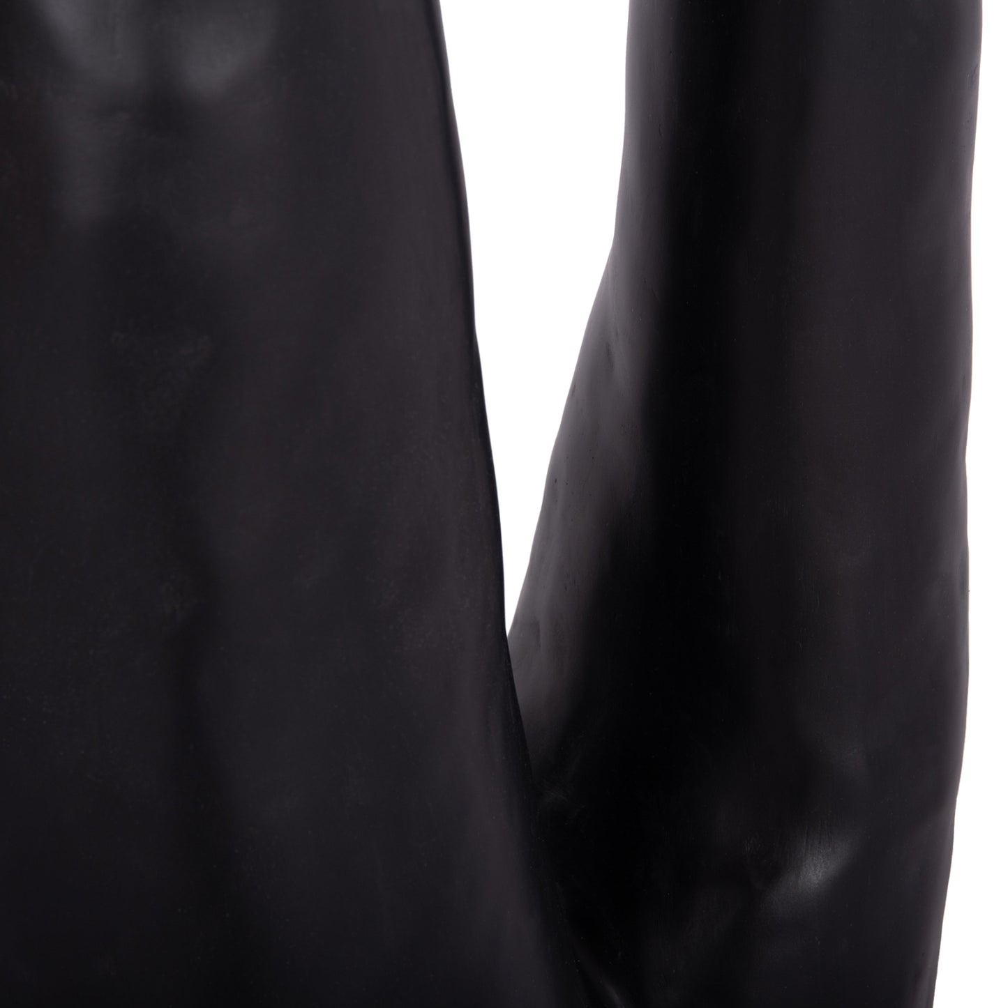 Decorative Floor Lamp Tusken Hm4702.01 Fiber Cement-black 50x43x145hcm.