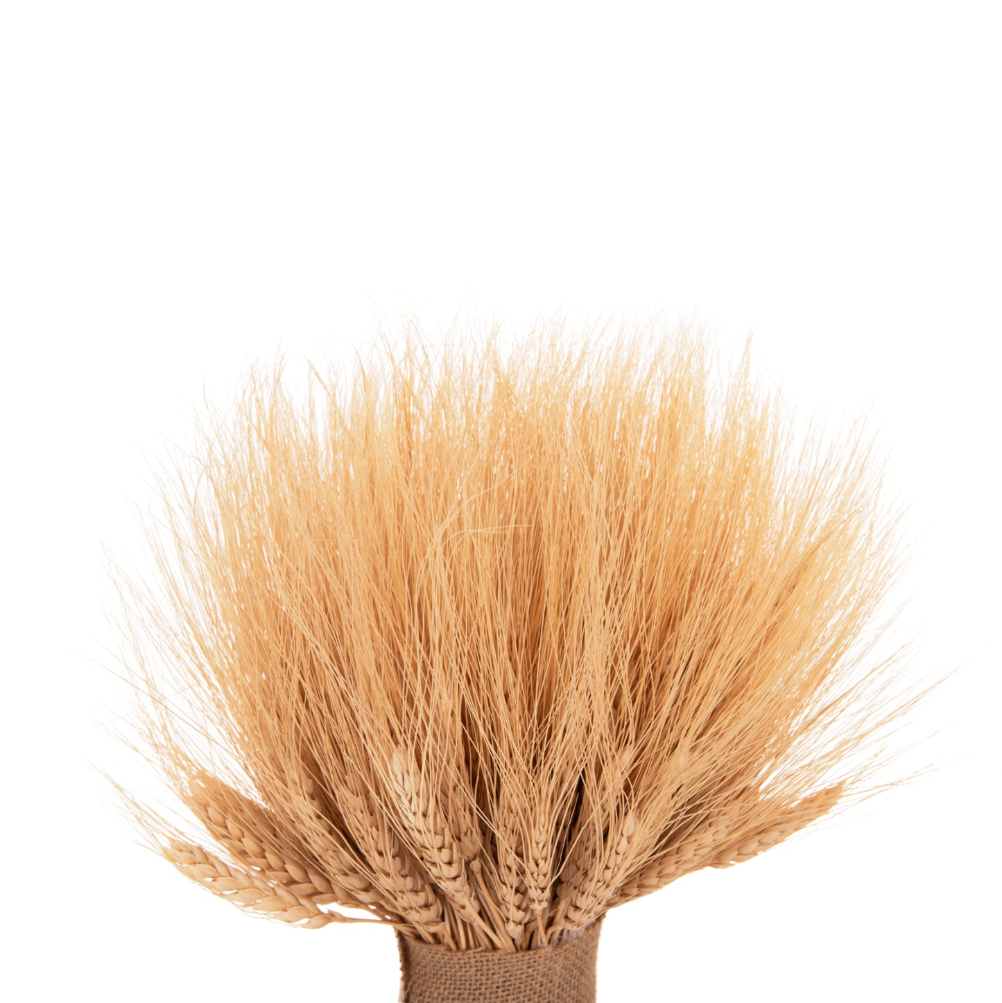 Decorative Dried Wheat Bouquet Hm7963 Natural Color 48hcm.